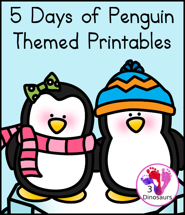 Penguin themed Week - 3 Dinosaurs.com