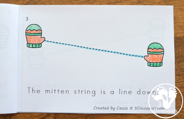 Winter Activities Pack for Prewriting, Shapes, ABCs, and Numbers - 189 pages of activities with no-prep, easy reader books, clip cards and tracing strips. All to help have fun during the winter with easy to prepare or low prep activities - 3Dinosaurs.com