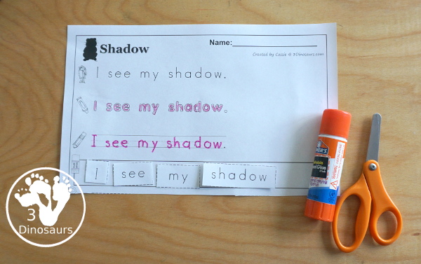 Free Groundhog Day Packs - two level of learning packs for Tot, Preschool, Prek, and Kindergarten with cards, puzzles, writing, matching, Groundhog Day Recording sheets, and more- 3Dinosaurs.com