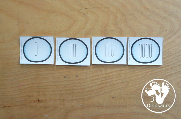 Free Snowman Number Sense from 1 to 20 with matching several different number types to the numerical number including tally marks, dominos, number word, ten frames, and tens and ones to build a snowman - 3Dinosaurs.com