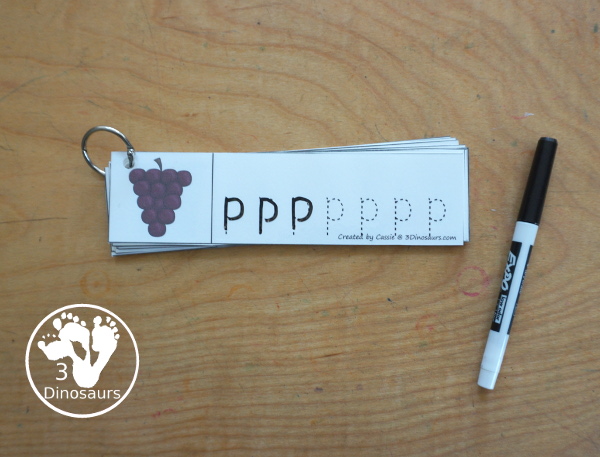 Free Color Word Tracing Strip Printables - tracing strips with the color word, color word beginning sound, and writing the color word. You have 11 color words for kids to learn. - 3Dinosaurs.com