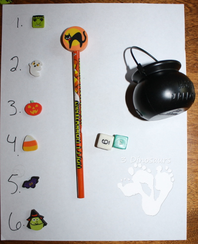 Counting Ingredients in the Caldron - Room on the Broom - 3Dinosaurs.com