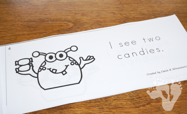 Halloween Number Set: Numbers 1 to 10 - easy reader books, hands-on activities, no-prep worksheets and more $ - 3Dinosaurs.com