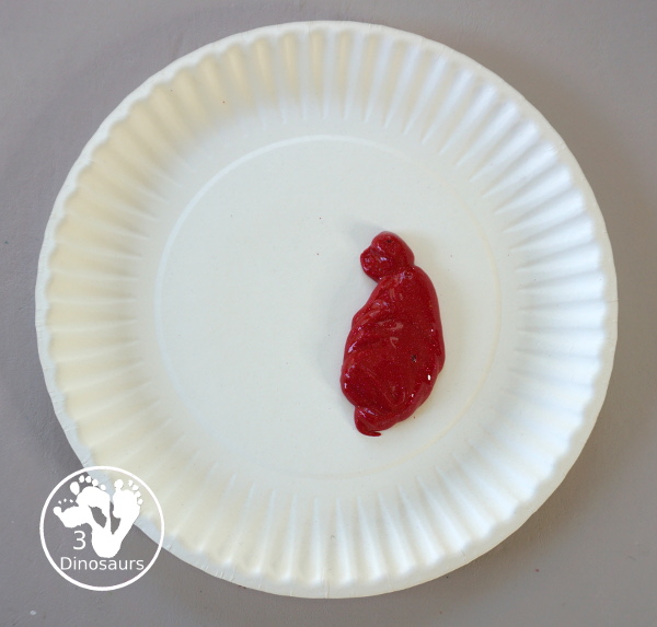 Fall Tree Scrape Painting with Leaf Cookie Cutters - a simple watercolor trunk and branches with leaf cookie cutter scrape painting. A great fall tree craft for kids.  3Dinosaurs.com