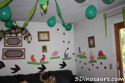 Girls Dinosaur Party!