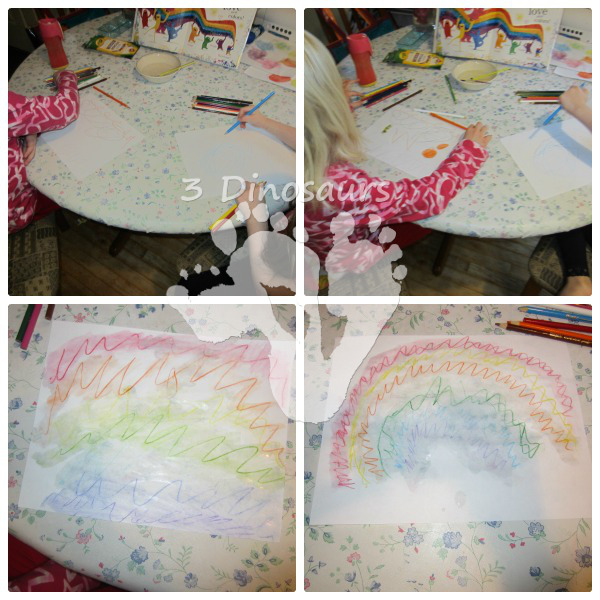 Watercolor Color Wheel - 3Dinosaurs.com