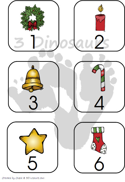 Countdown to Christmas with Books with Free Printable- 3Dinosaurs.com