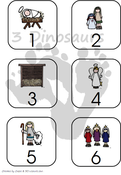 Countdown to Christmas with Books with Free Printable- 3Dinosaurs.com