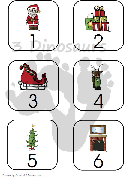 Countdown to Christmas with Books with Free Printable- 3Dinosaurs.com