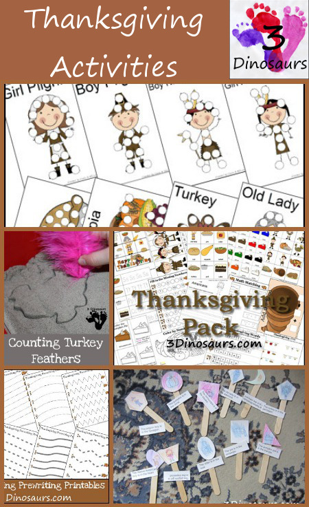 Thanksgiving Printables & Activities