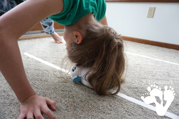 5 Bear Walking Activities for Kids -  is a fun way to change up just doing a simple gross motor activity - 3Dinosaurs.com