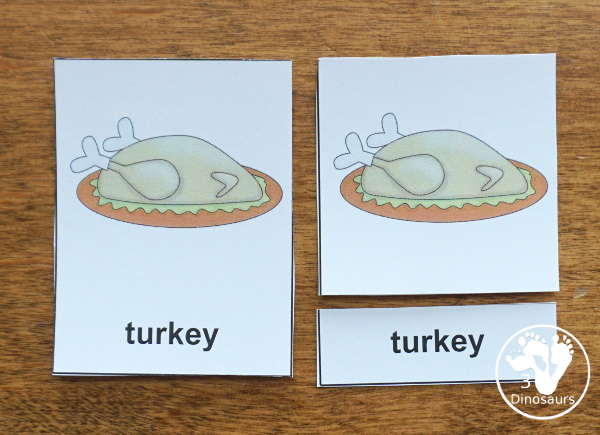 Free Thanksgiving Pack for Tot, Preschool, Kindergarten, First Grade - over 120 pages for the main pack and 29 pages in the Tot-Preschool Pack with a mix of hands-on and no-prep activities - 3Dinosaurs.com