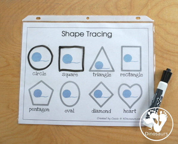 Free Romping & Roaring Y Pack Letter Pack: Y is for yarn - a letter Y pack that has prewriting, finding letters, tracing letters, coloring pages, shapes, puzzles and more - 3Dinosaurs.com