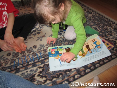 Hanukkah Sensory Bin