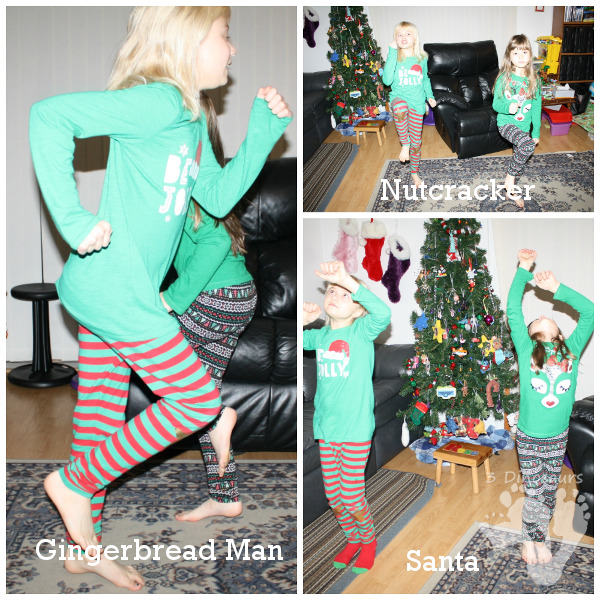 Free Christmas Gross Motor Dice - 2 sets of dice for kids to get moving and with Christmas Themes - 3Dinosaurs.com