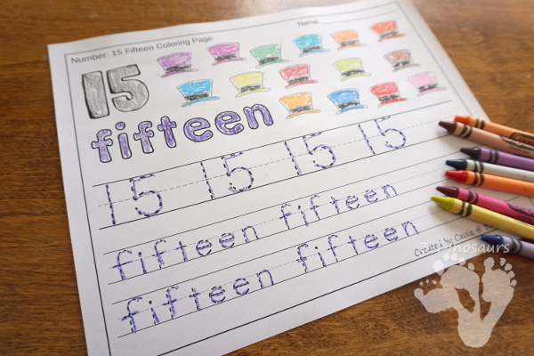 No-Prep New Year's Themed Number Color and Trace - easy no-prep printables to work on numbers. Each has 44 pages with two options for the numbers tracing or writing $ - 3Dinosaurs.com #noprepprintable #newyearsprintables #numbersforkids