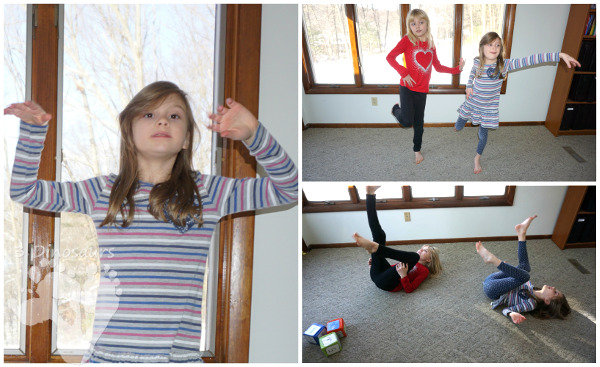 Free Wiggle and Shake  Gross Motor Dice - 12 movement, color, black & white, and speed dice for kids to have fun with - 3Dinosaurs.com #grossmotor #hokiepokie #freeprintable