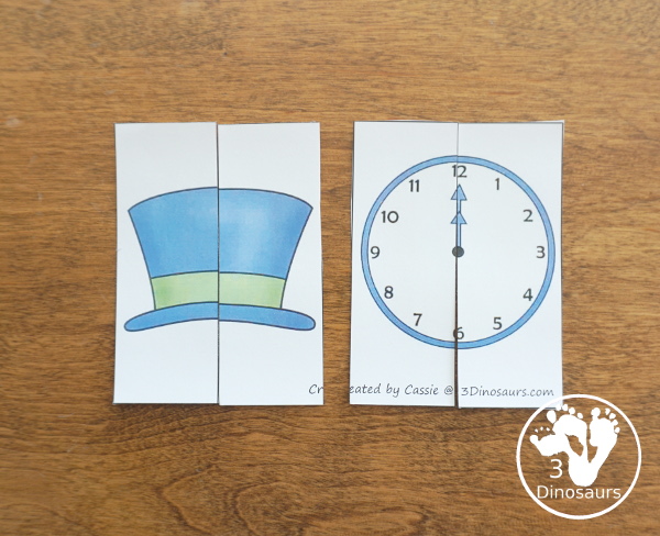 Free New Years Packs for Tot, Preschool, PreK and Kindergarten - with a mix of hands-on and no-prep activities for New Years - 3Dinosaurs.com