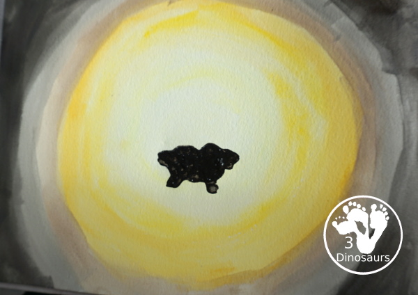 Nativity Painting with Cookie Cutters is a great nativity activity that you can do with kids. A great nativity scene that kids can make with watercolors, paint, and cookie cutters. - 3Dinosaurs.com