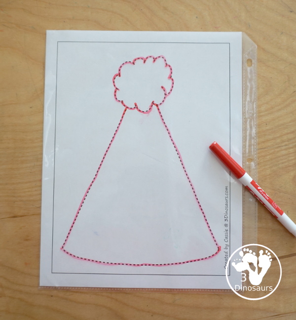 Free Party Hat Fine Motor Mats has 3 fine motor mats. You have a party hat template, a party hat tracing printable, and a party hat dot marker printable.- 3Dinosaurs.com