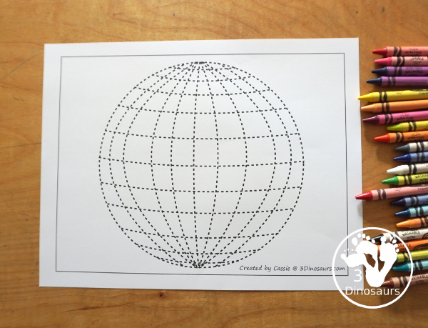 Free Disco Ball Fine Motor Mat Printables For New Years - You can also call this a countdown ball. A fun fine motor set with disco ball template, disco ball tracing, disco ball q-tip, disco ball dot marker page. Four fine fine motor mats for New years. - 3Dinosaurs.com