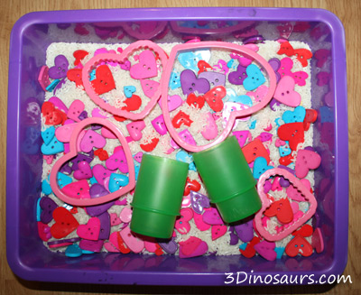 Valentines Sensory Bin