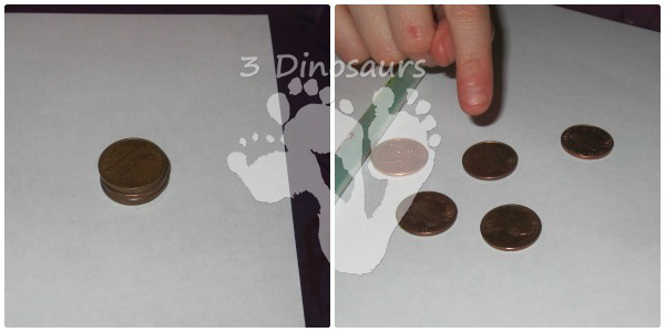 Making Penny Rubbings - 3Dinosaurs.com