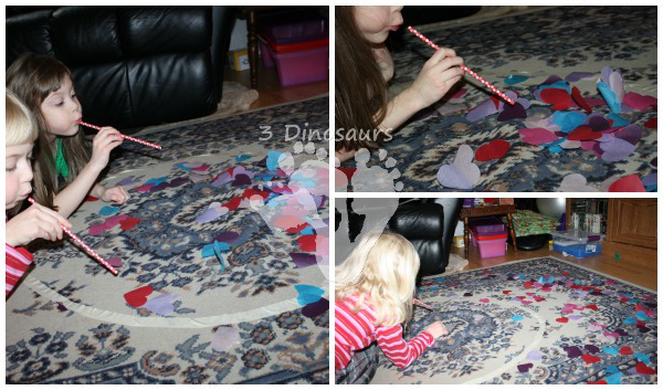  Science Fun with Tissue Paper Hearts - 3Dinosaurs.com