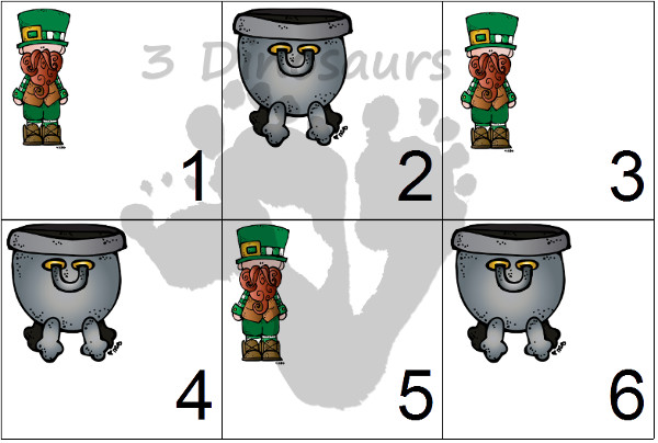 Free 2015 St Patrick's Day Calendar Printable - 3Dinosaurs.com