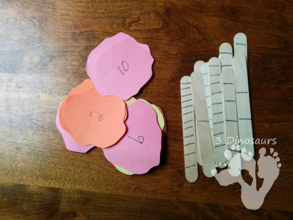 Truffula Tree Number Matching - 3Dinosaurs.com