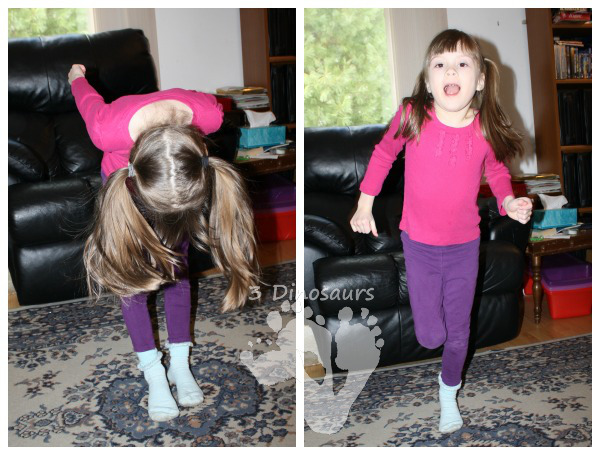 Cat in the Hat Themed: Gross Motor Activity - Fun ideas to get your moving with the book - 3Dinosaurs.com