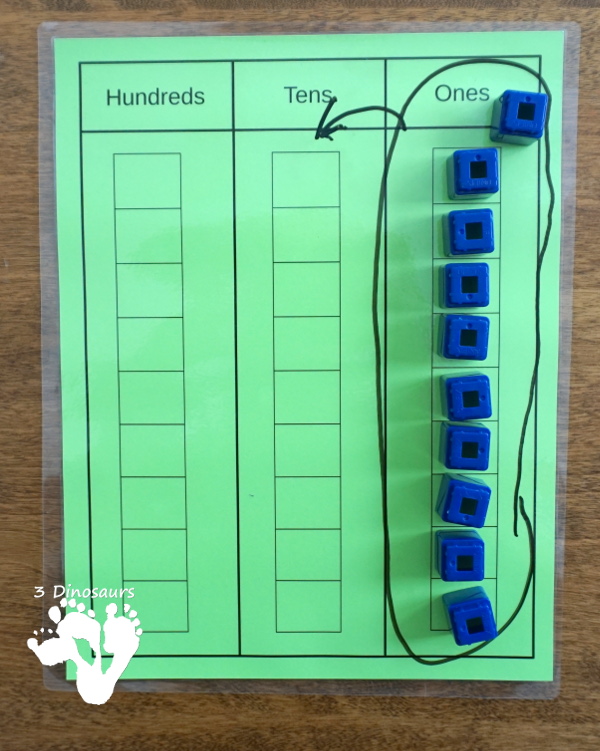 Free Place Value Mats for Multiplication & Division - 3 mats for multiplication and division with different levels of place value. - 3Dinosaurs.com