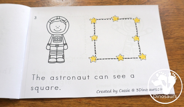 Space Activities Pack for Prewriting, Shapes, ABCs, and Numbers - 189 pages of activities with no-prep worksheets, easy reader books, clip cards and tracing strips. All to help have fun with planets, rockets and moons in easy to prepare pages and hands-on activities  - 3Dinosaurs.com