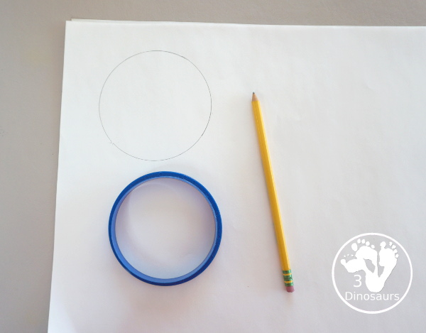 Paper Roll Olympic Rings Painting - an easy Olympic craft that you can use with kids to make an Olympic flag - 3Dinosaurs.com
