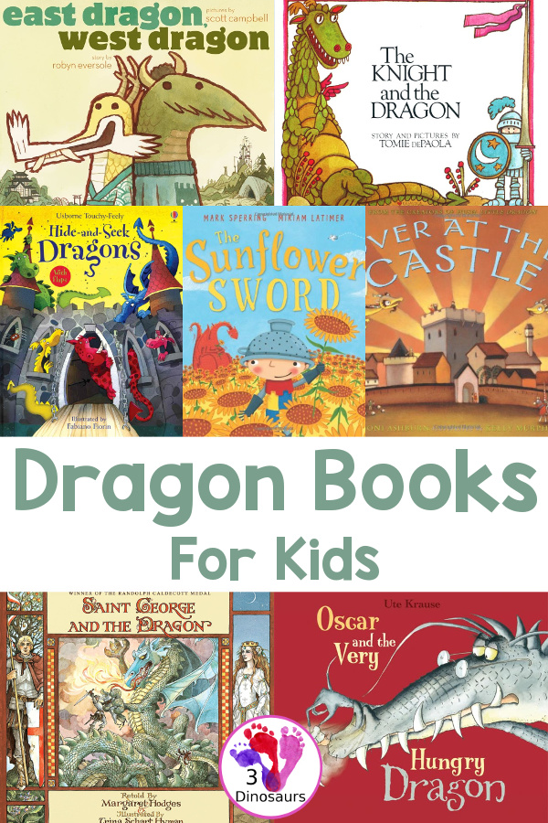 Dragon Book Round Up - with a mix of different kids of books and stories