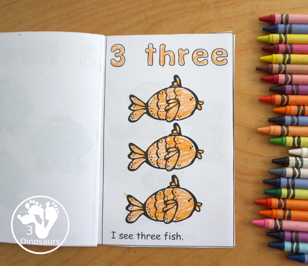 Free Romping and Roaring Number 3 Pack - with number 3 worksheets, number 3 puzzles, number 3 handwriting, number 3 dot marker worksheets and more for PreK and kindergarten age kids with a frog theme. - 3Dinosaurs.com