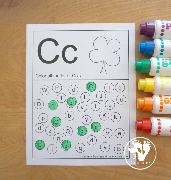 St. Patrick’s Day Printables - with 55 pages in a prek and kindergarten pack and a 24 page Tot and preschool pack. You have a mix of hands-on and no-prep activities to do with kids.