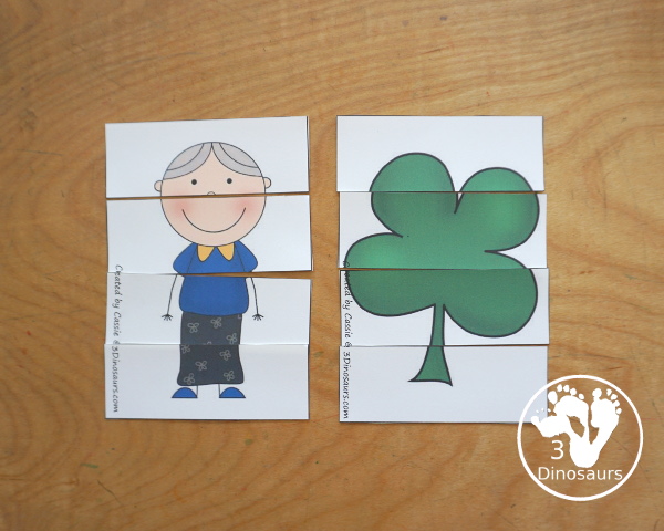 St. Patrick’s Day Printables - with 55 pages in a prek and kindergarten pack and a 24 page Tot and preschool pack. You have a mix of hands-on and no-prep activities to do with kids.