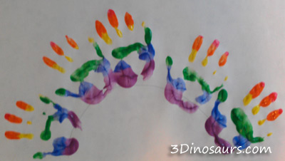 Hand Print Rainbow