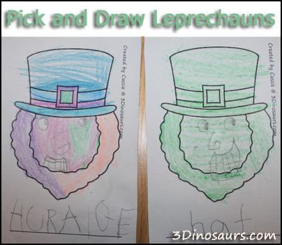 Pick and Draw Leprechaun 