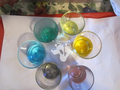 Coloring Water Beads - 3Dinosaurs.com