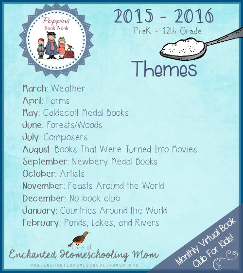 Poppins Book Nook Themes for 2015-2016 - 3Dinosaurs.com