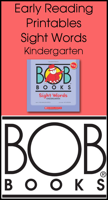 Early Reading Printables BOB Books Sight Words Kindergarten Book 7 & 8 - 3Dinosaurs.com