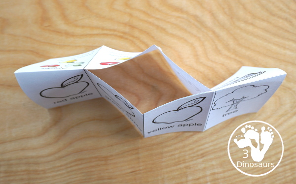 Using Printables: How to Make the Small Book - 3Dinosaurs.com