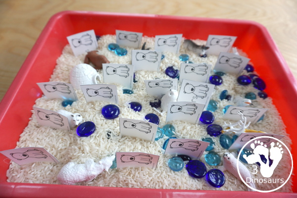 Free Polar Bear Sorting Nouns & Verbs with Polar Bears Past Bedtime - 20 sorting cards for nouns and verbs with sorting mat and writing worksheet - 3Dinosaurs.com