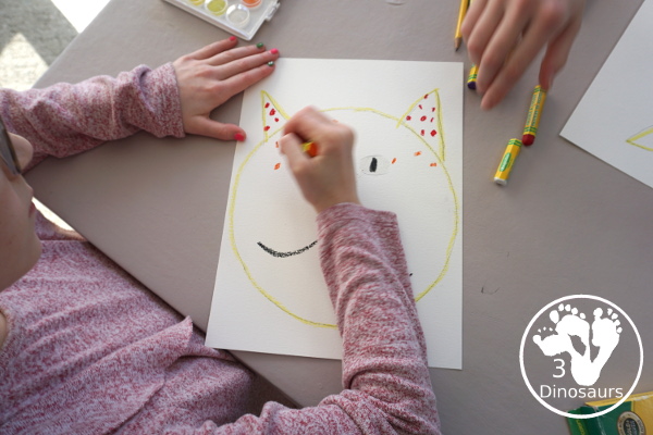 Put Me in the Zoo: Spotted Cat Painting - 3Dinosaurs.com