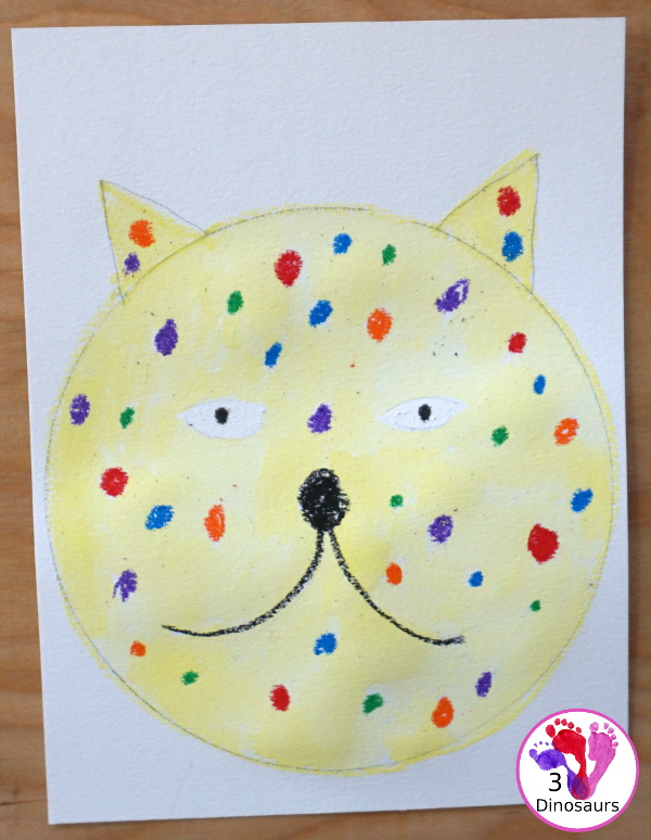 Put Me in the Zoo: Spotted Cat Painting - 3Dinosaurs.com