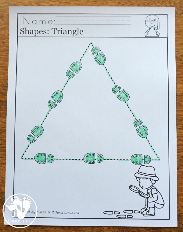 St. Patrick's Day Activities Pack with Prewriting, Shapes, ABCs, and Numbers - 191 pages of activities with no-prep pages, clip cards and tracing strips to help with learning skills - 3Dinosaurs.com