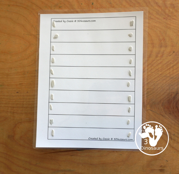 Free Easter Skip Counting Puzzles - preparing the puzzle mate. - 3Dinosaurs.com