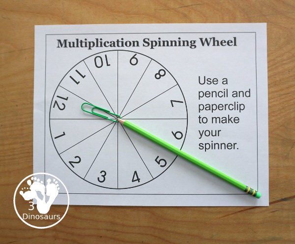 Ocean Multiplication Roll & Cover  has multiplication 1 to 12 and 1 to 15 with two options of equations for each set.- 3Dinosaurs.com